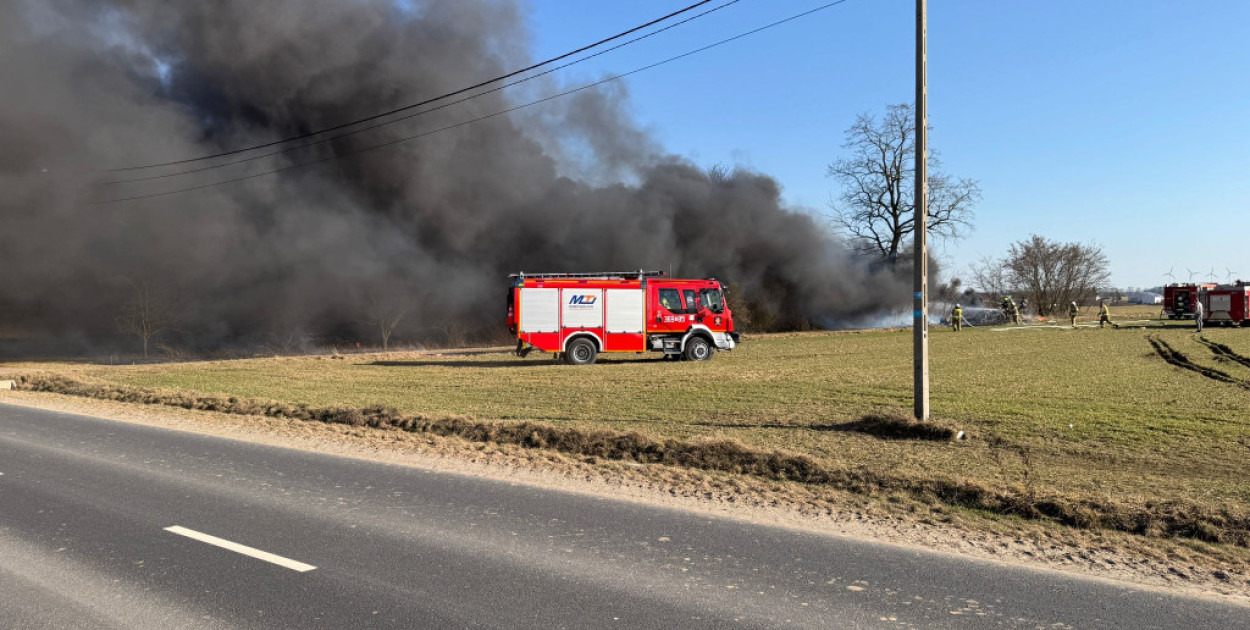 Pożar w Korzeszynku
