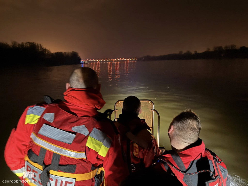 Próba samobójcza na moście w Toruniu