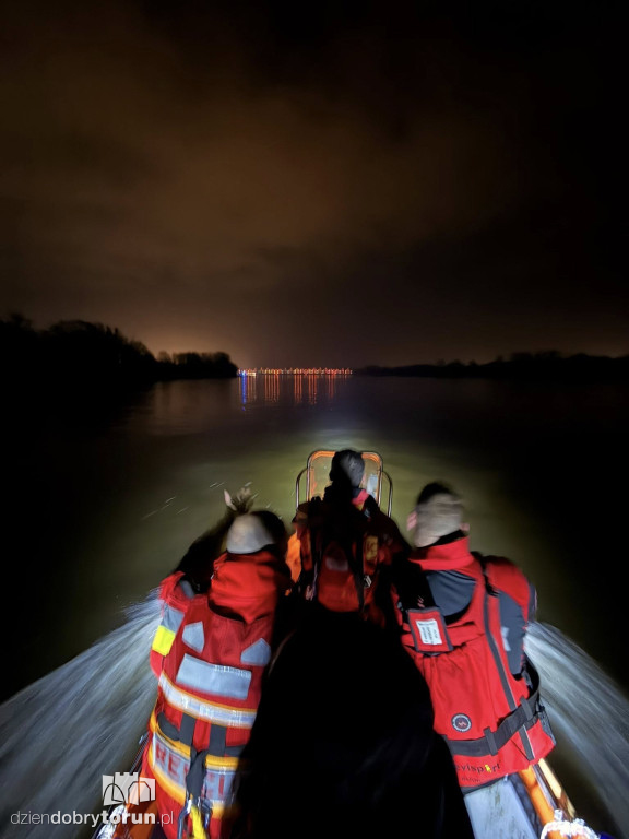 Próba samobójcza na moście w Toruniu