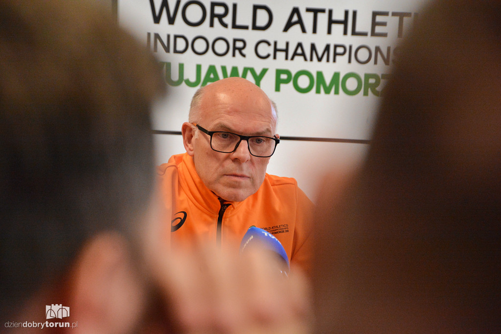 Konferencja prasowa przed HMŚ