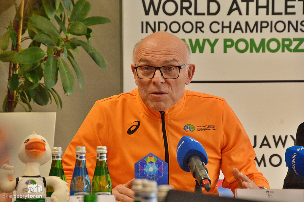 Konferencja prasowa przed HMŚ