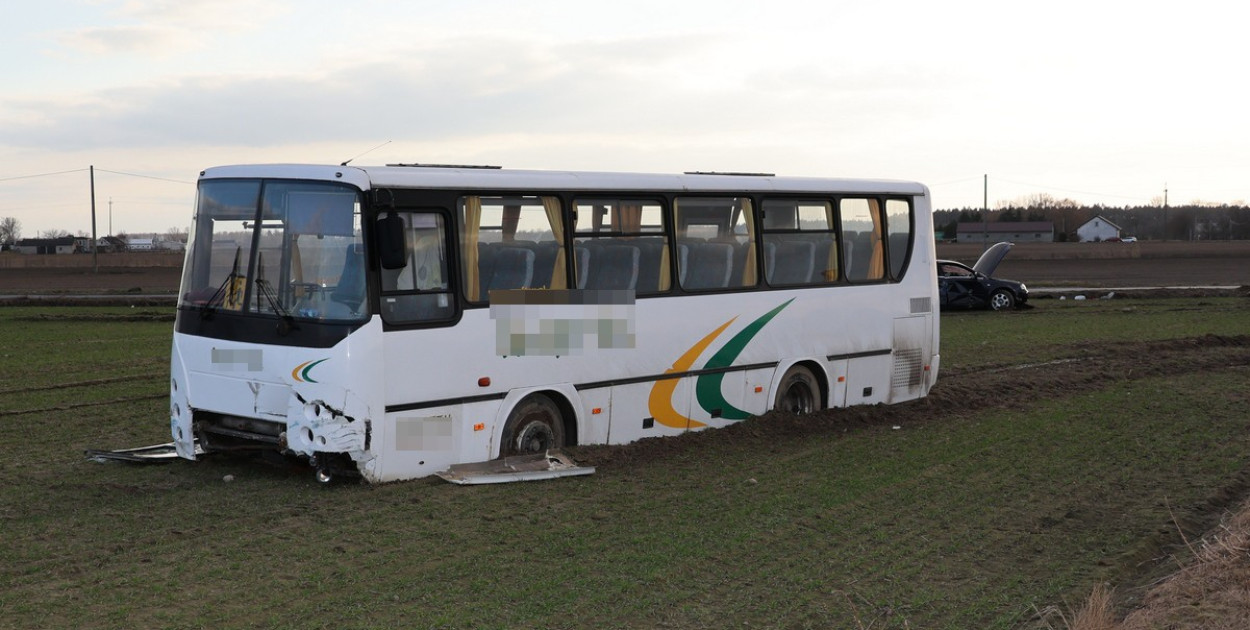 Groźny wypadek w powiecie radziejowskim