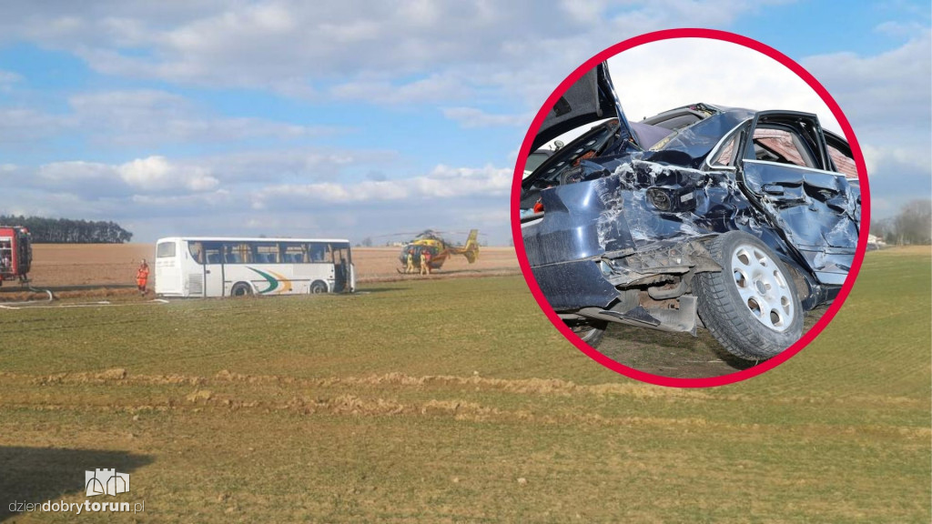 Groźny wypadek w powiecie radziejowskim