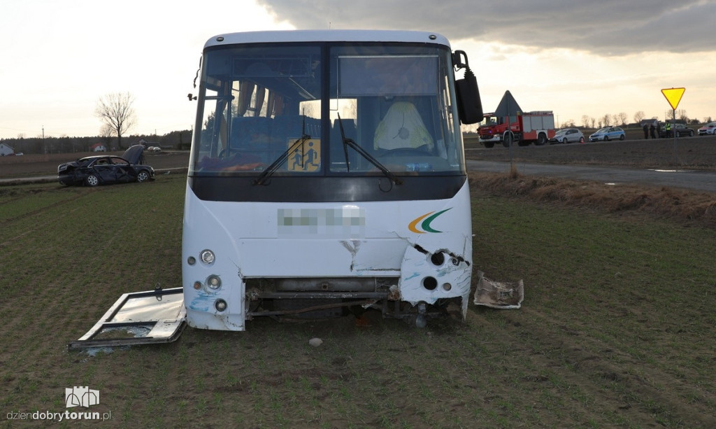 Groźny wypadek w powiecie radziejowskim