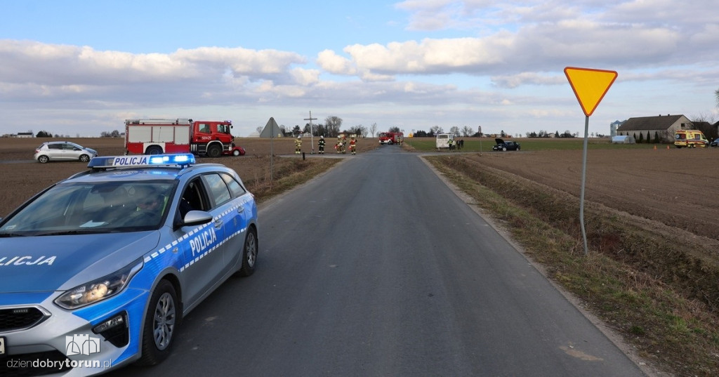 Groźny wypadek w powiecie radziejowskim