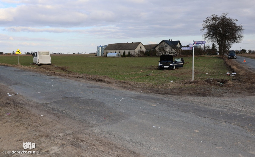 Groźny wypadek w powiecie radziejowskim