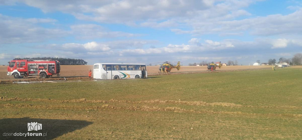 Groźny wypadek w powiecie radziejowskim