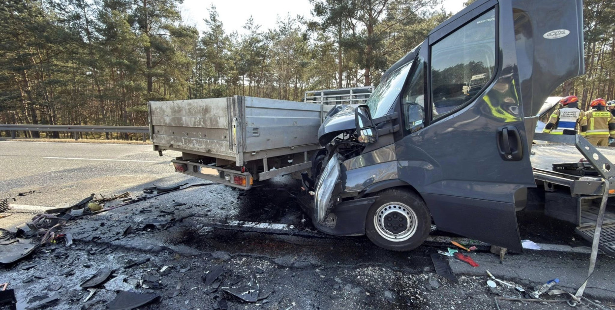 Wypadek na trasie Toruń-Bydgoszcz
