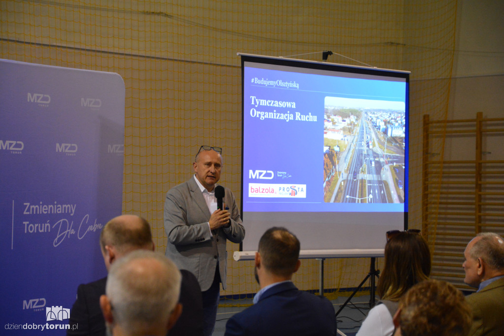 Konsultacje - Tymczasowa organizacja ruchu na Olsztyńskiej