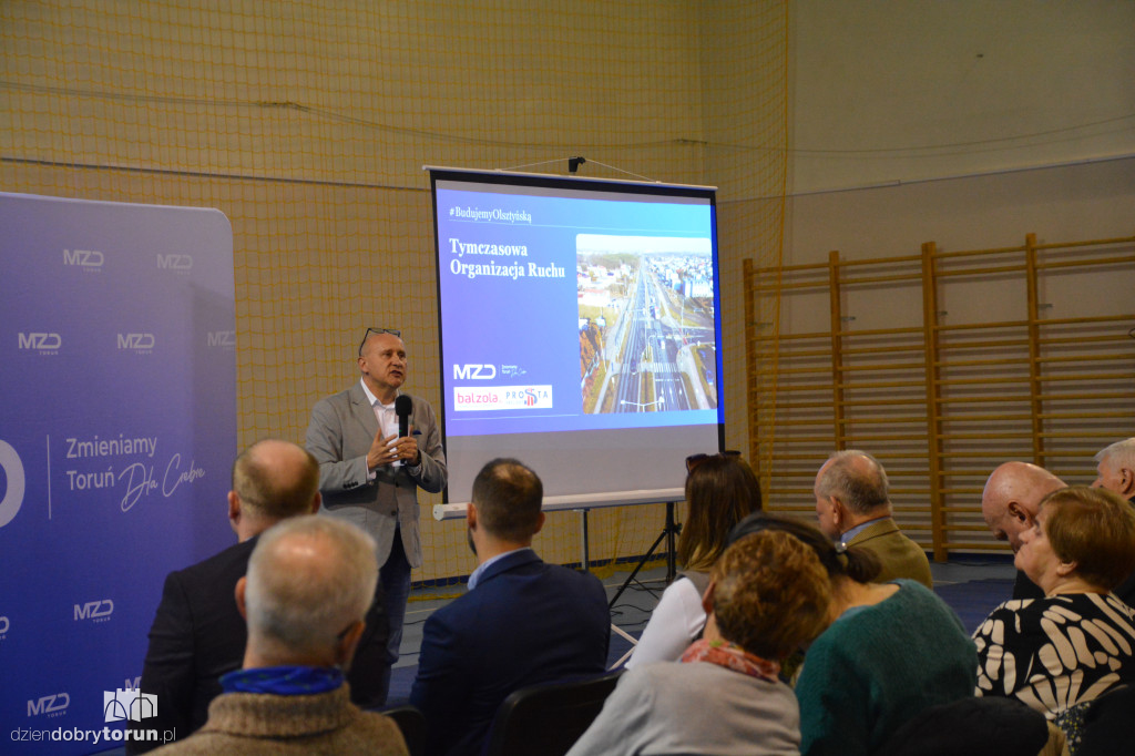 Konsultacje - Tymczasowa organizacja ruchu na Olsztyńskiej