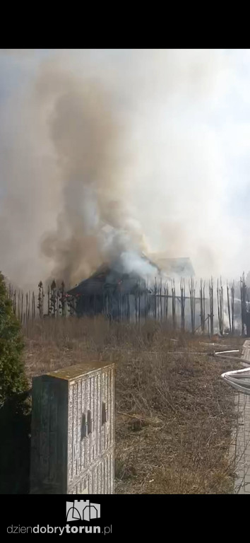 Toruń: Pożar na Karnowskiego