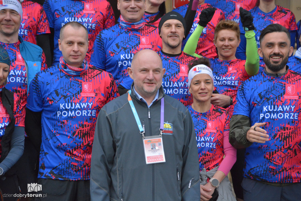 Ostatnia sztafeta za nami. Urzędnicy ruszyli na trasę