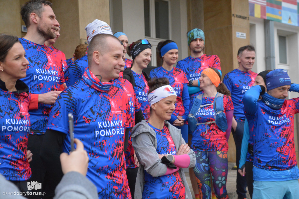 Ostatnia sztafeta za nami. Urzędnicy ruszyli na trasę