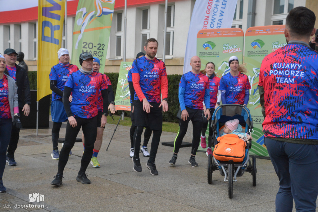 Ostatnia sztafeta za nami. Urzędnicy ruszyli na trasę