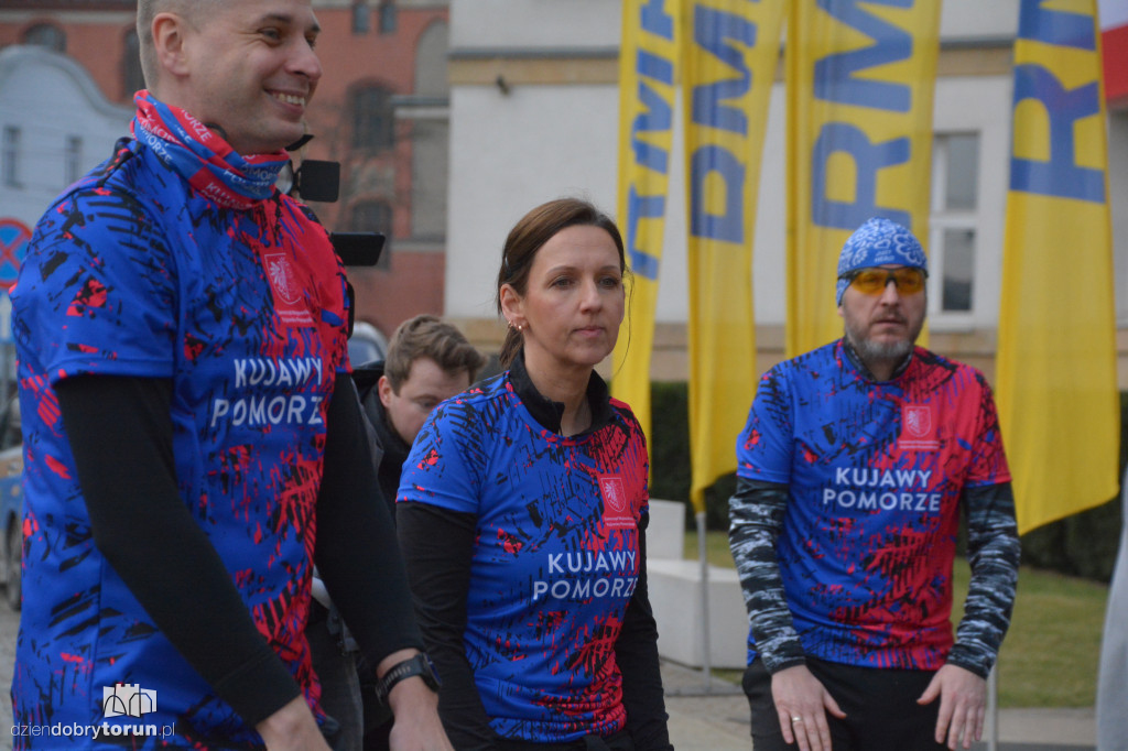 Ostatnia sztafeta za nami. Urzędnicy ruszyli na trasę