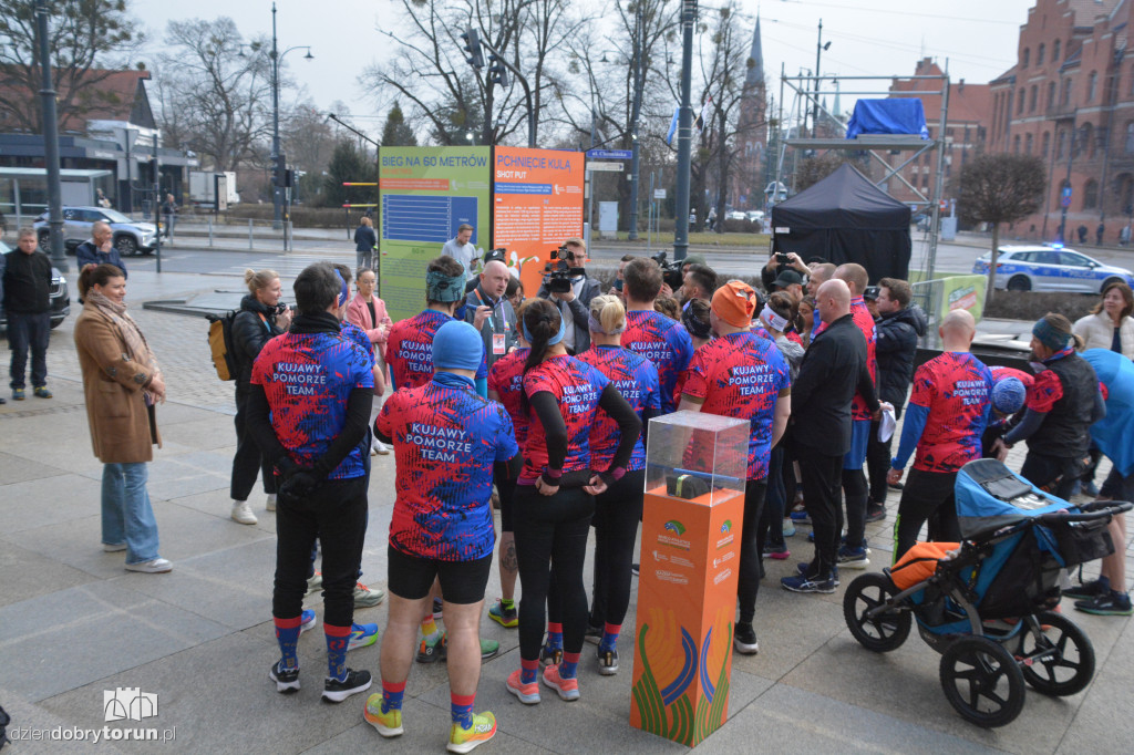 Ostatnia sztafeta za nami. Urzędnicy ruszyli na trasę