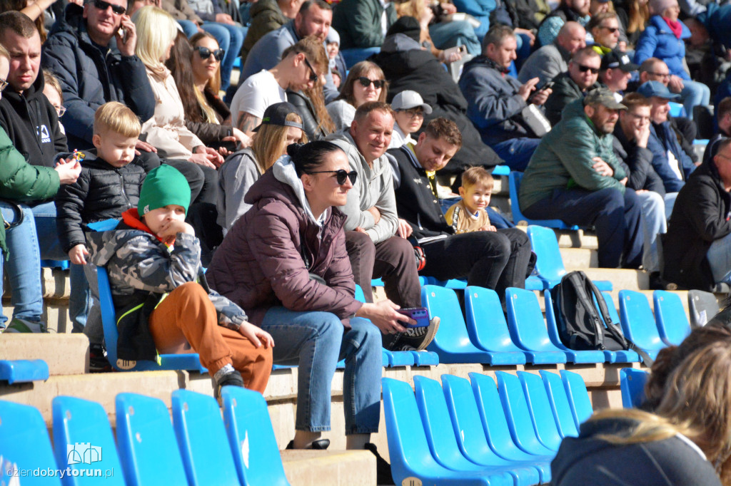 Kibice na meczu z Falubazem Zielona Góra