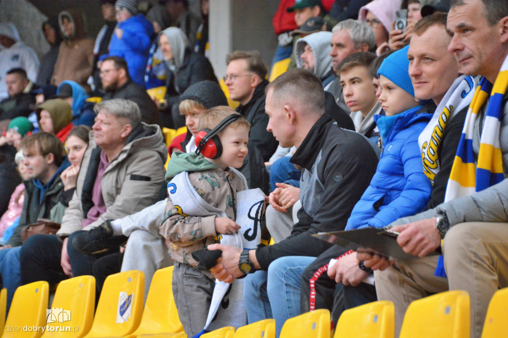 Kibice na meczu z Falubazem Zielona Góra