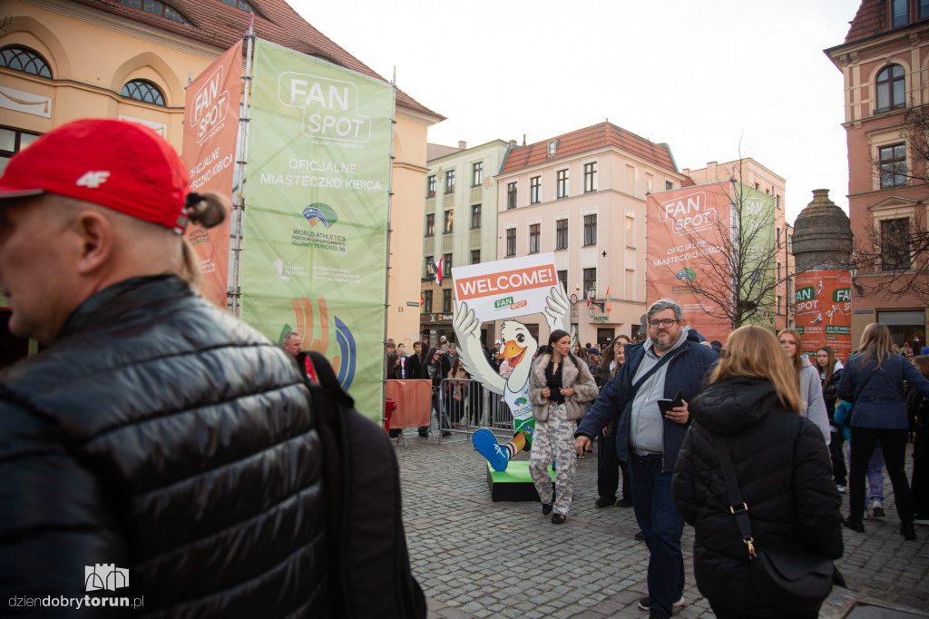 Fukaj wystąpił w Miasteczku Kibica w Toruniu