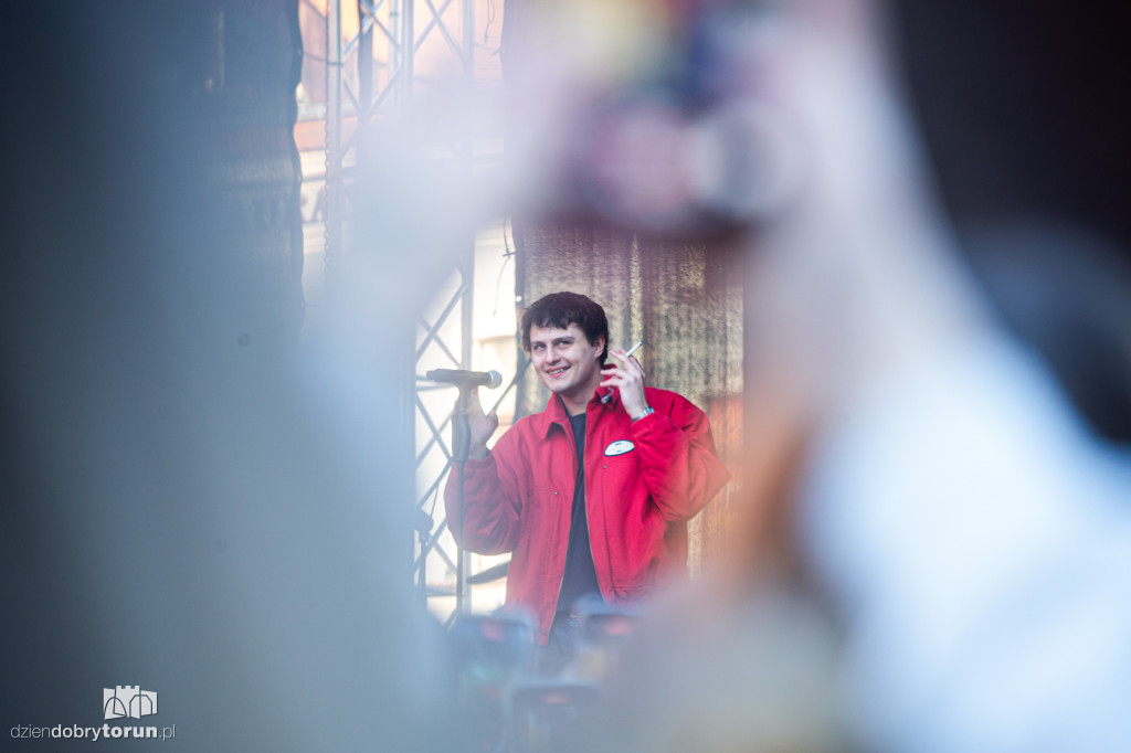 Fukaj wystąpił w Miasteczku Kibica w Toruniu