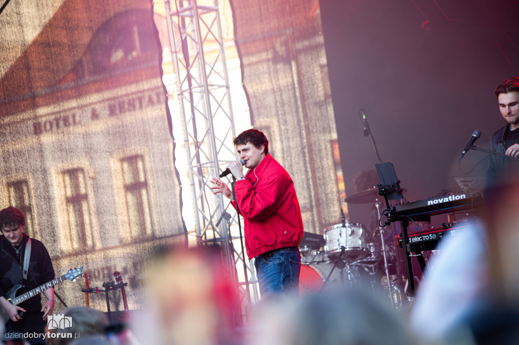 Fukaj wystąpił w Miasteczku Kibica w Toruniu