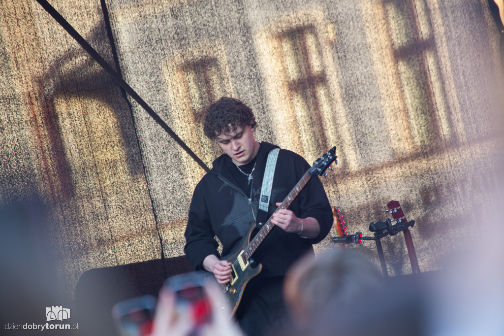 Fukaj wystąpił w Miasteczku Kibica w Toruniu