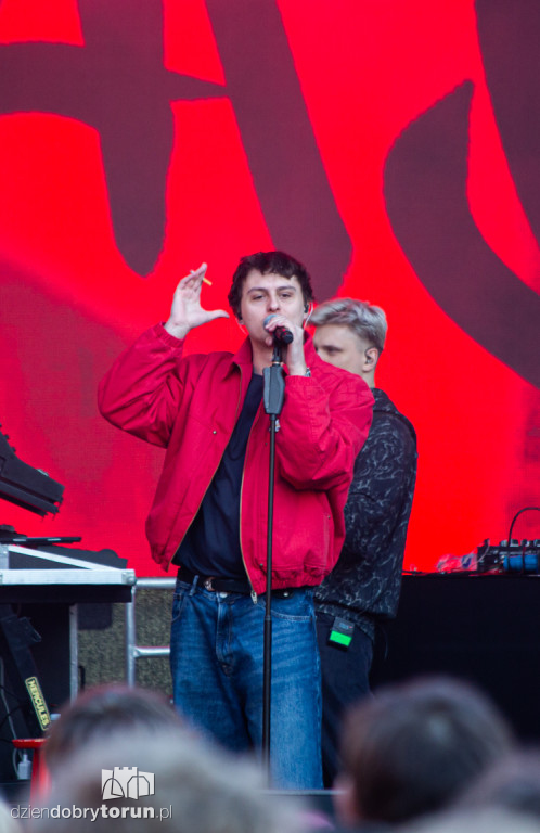 Fukaj wystąpił w Miasteczku Kibica w Toruniu