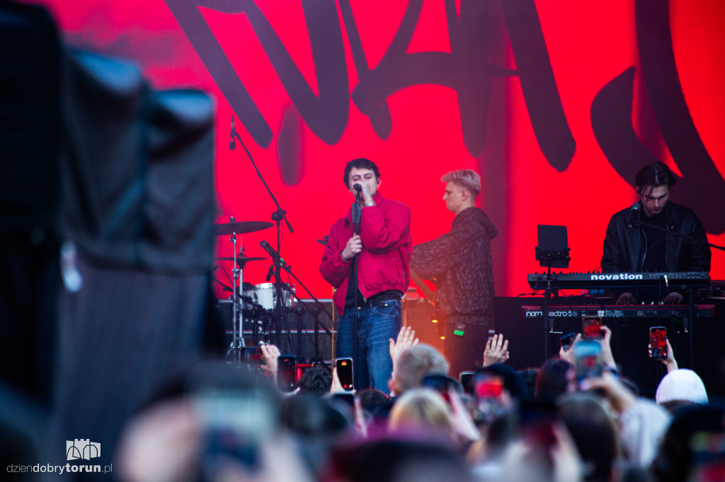 Fukaj wystąpił w Miasteczku Kibica w Toruniu