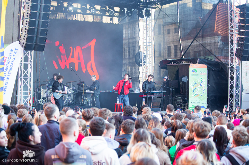 Fukaj wystąpił w Miasteczku Kibica w Toruniu