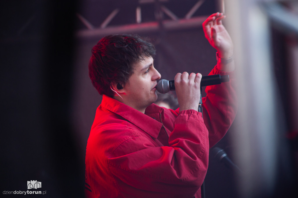 Fukaj wystąpił w Miasteczku Kibica w Toruniu