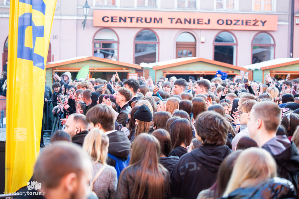 Fukaj wystąpił w Miasteczku Kibica w Toruniu
