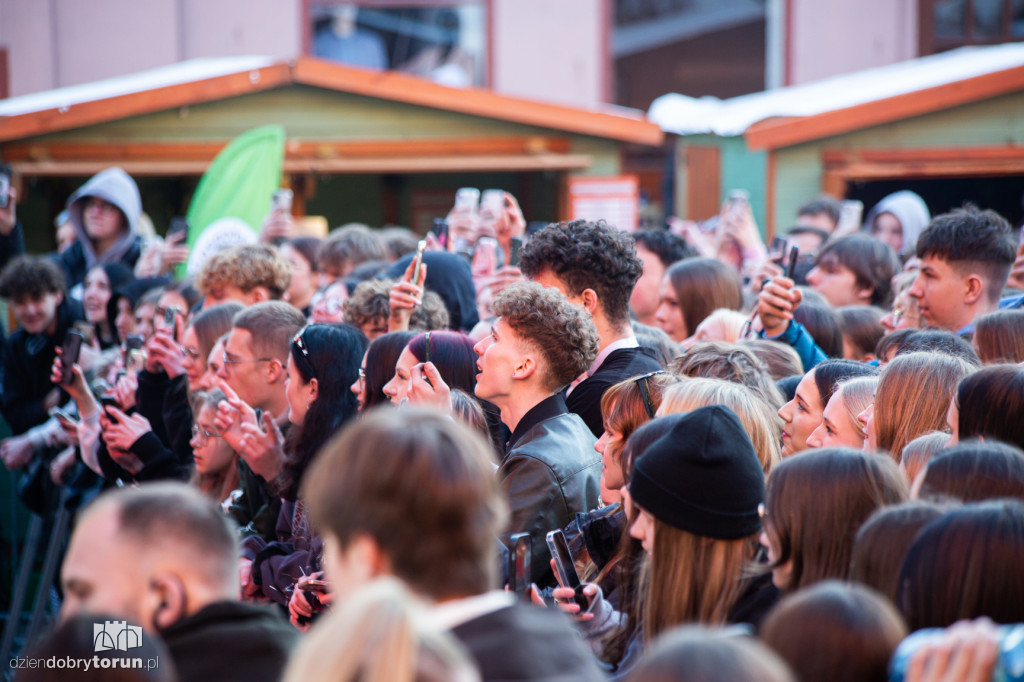 Fukaj wystąpił w Miasteczku Kibica w Toruniu