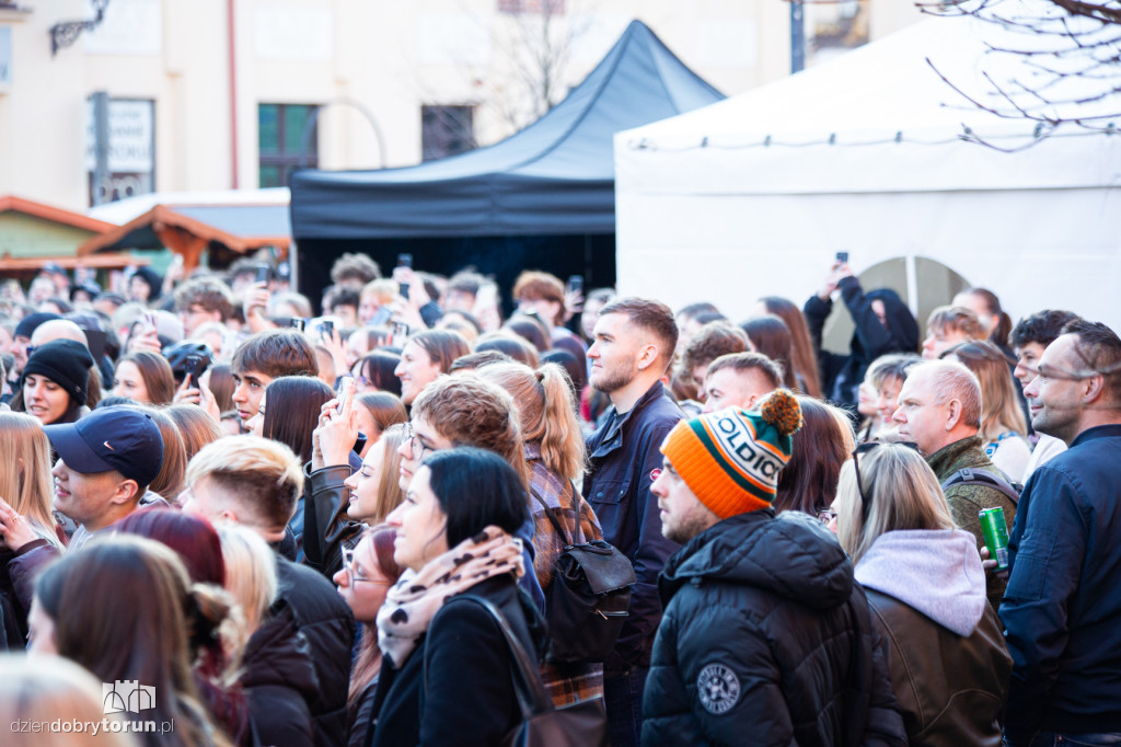 Fukaj wystąpił w Miasteczku Kibica w Toruniu