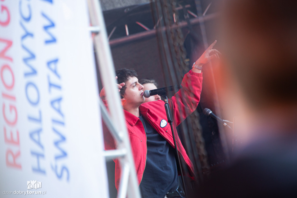 Fukaj wystąpił w Miasteczku Kibica w Toruniu