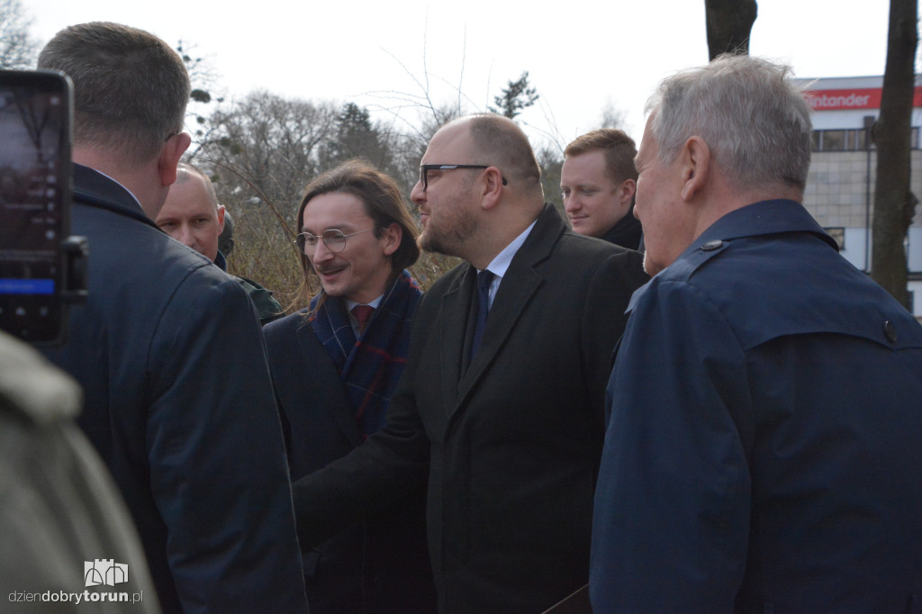 Odsłonięcie popiersia Zbigniewa Herberta