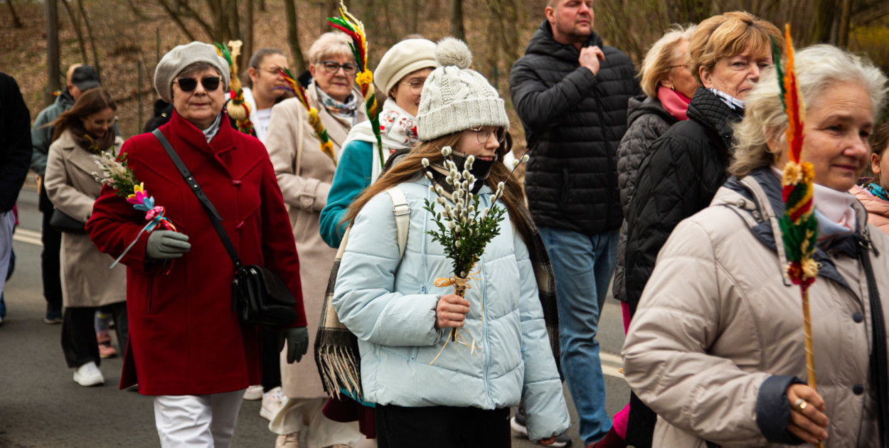 Procesja z palmami w parafii św. Józefa
