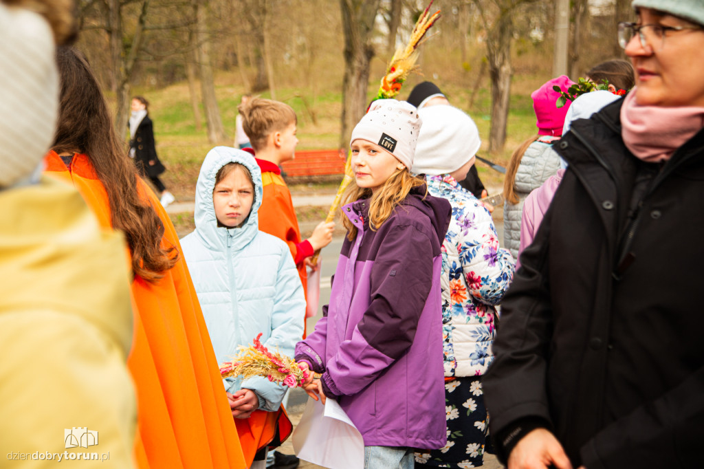 Procesja z palmami w parafii św. Józefa