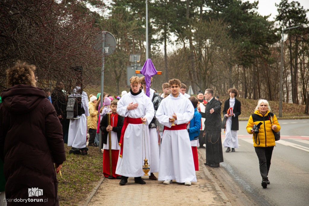 Procesja z palmami w parafii św. Józefa