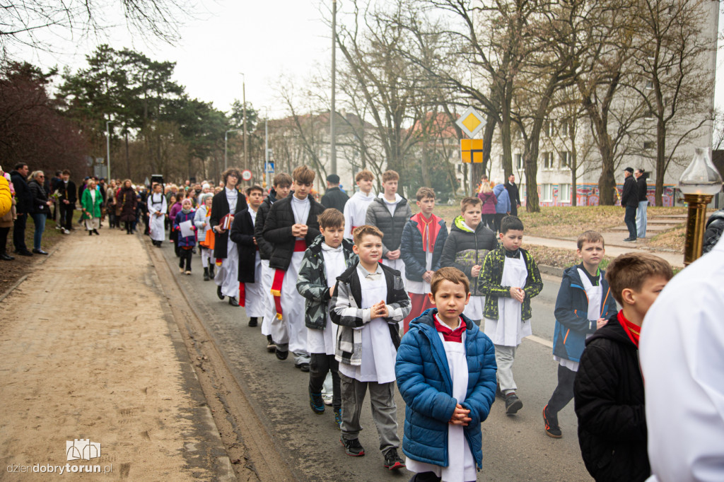 Procesja z palmami w parafii św. Józefa