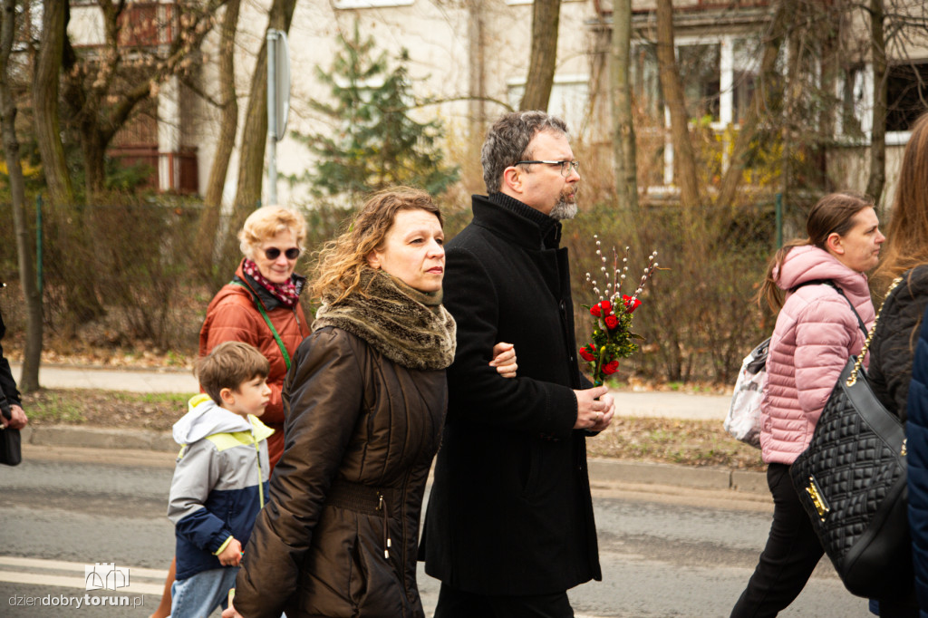 Procesja z palmami w parafii św. Józefa