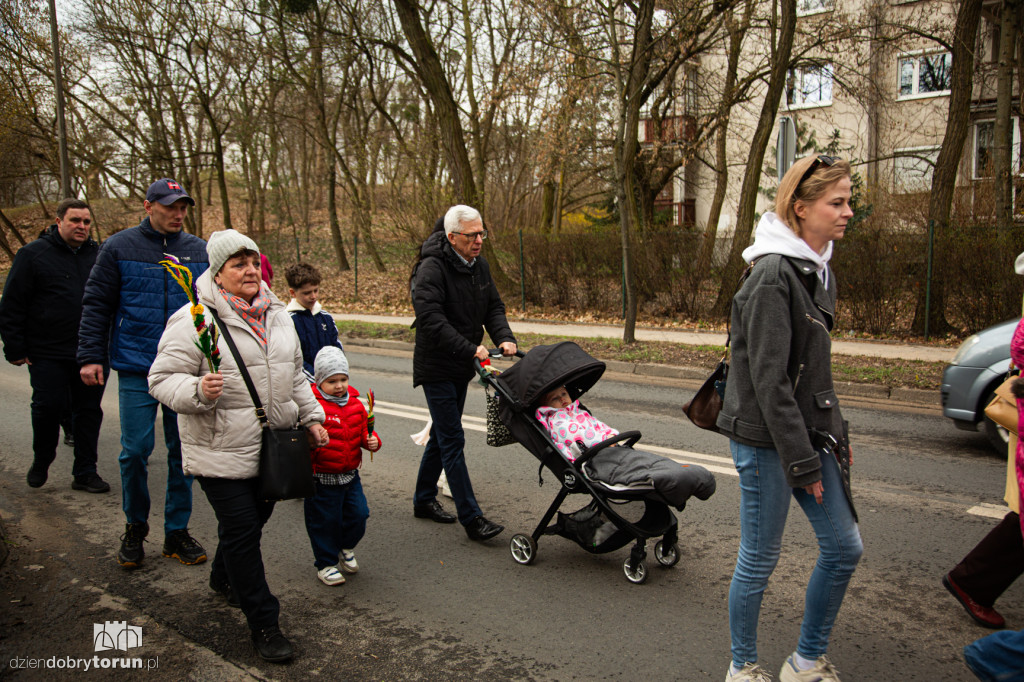 Procesja z palmami w parafii św. Józefa