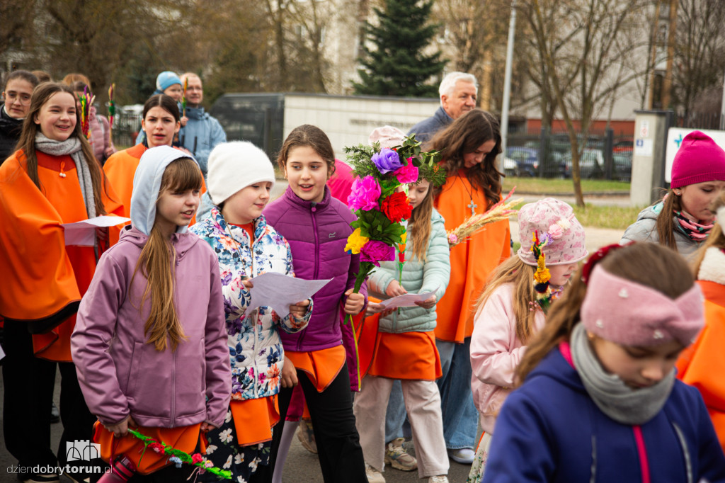 Procesja z palmami w parafii św. Józefa