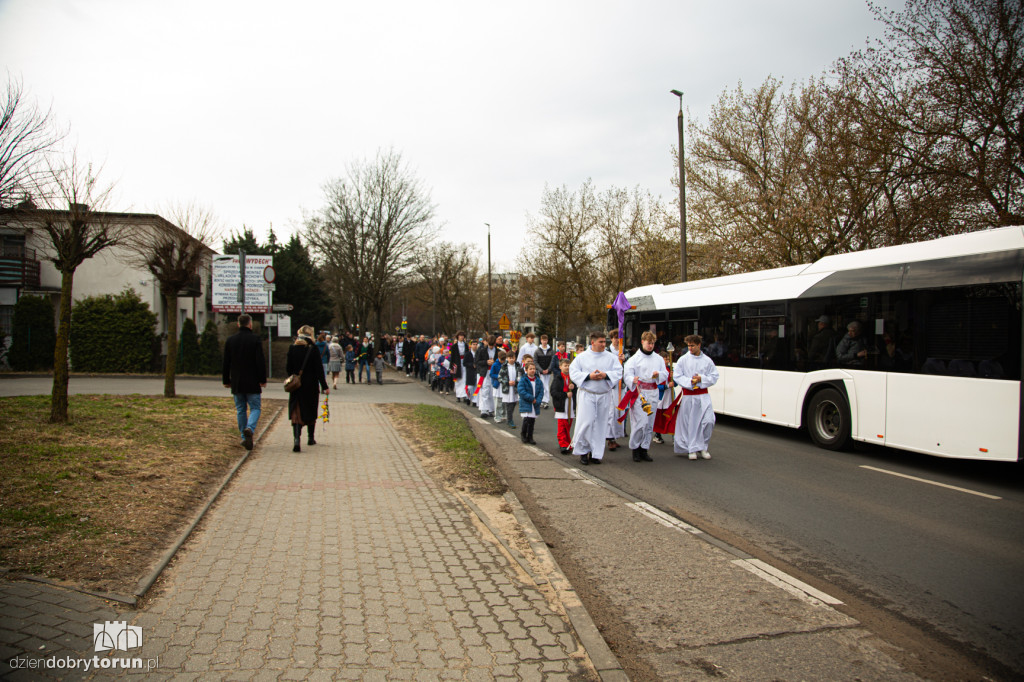 Procesja z palmami w parafii św. Józefa