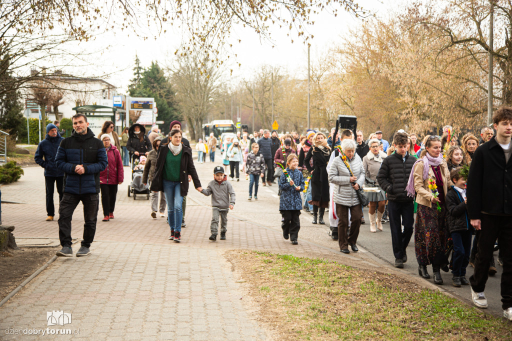 Procesja z palmami w parafii św. Józefa