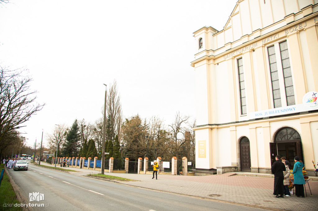 Procesja z palmami w parafii św. Józefa