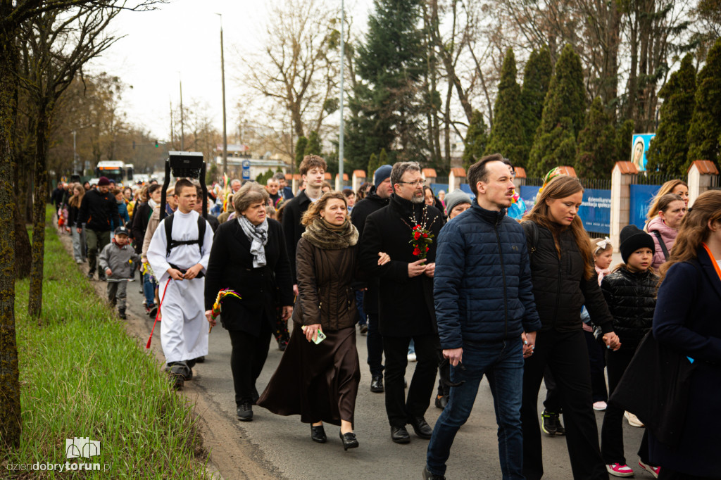 Procesja z palmami w parafii św. Józefa