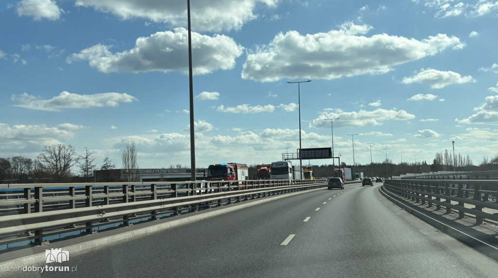 Utrudnienia na moście gen. Zawackiej