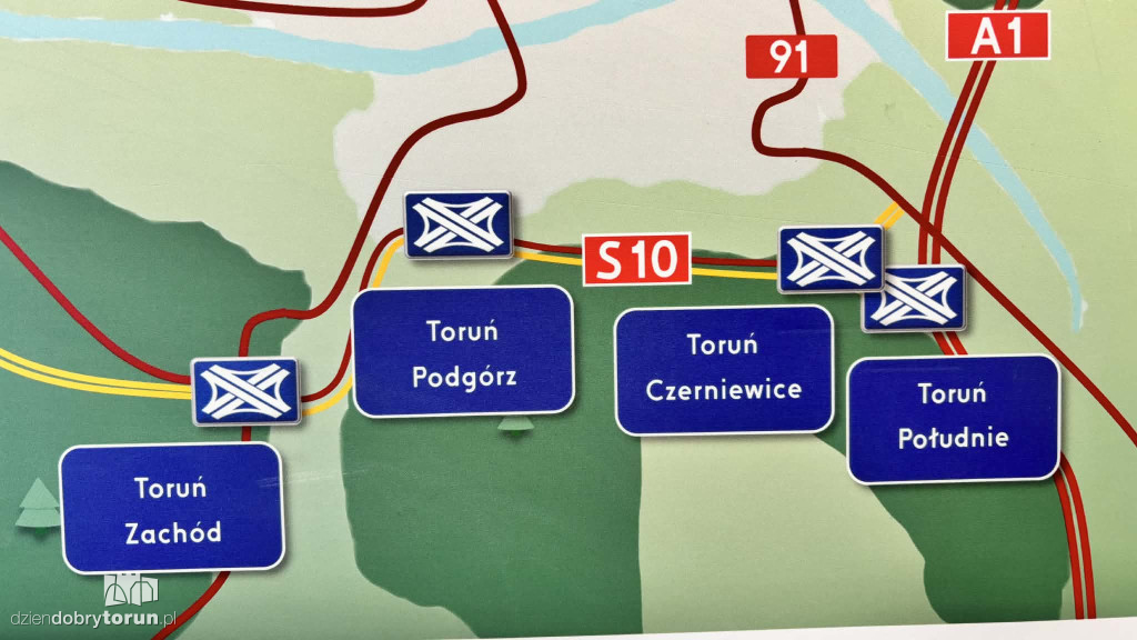 Wręczenie ZRID dla odcinka Toruń Zachód na S10