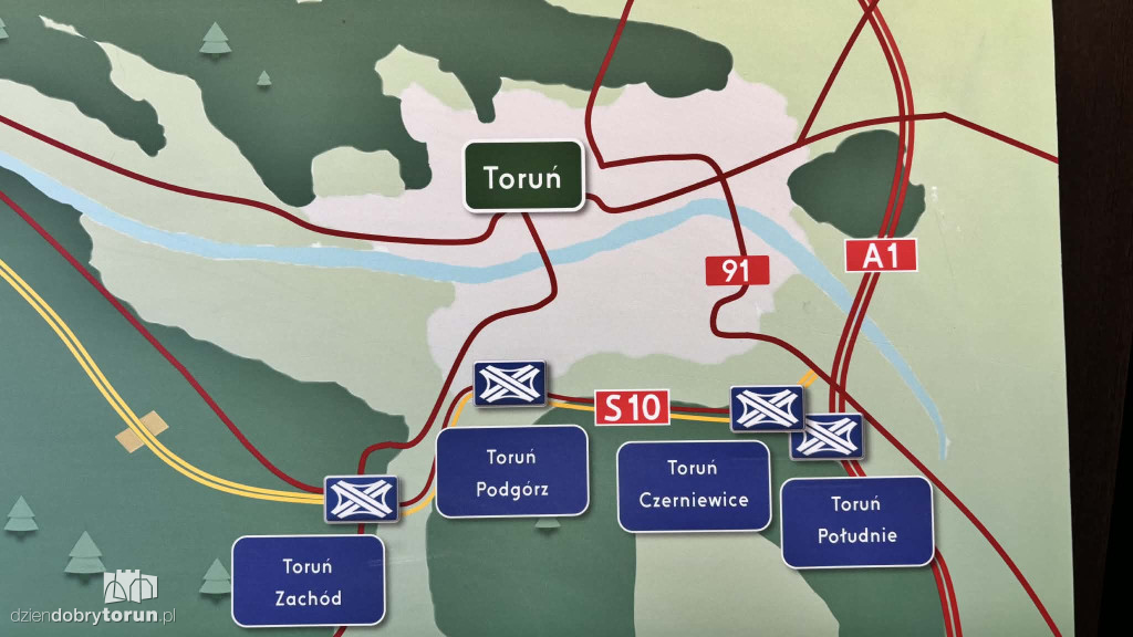 Wręczenie ZRID dla odcinka Toruń Zachód na S10