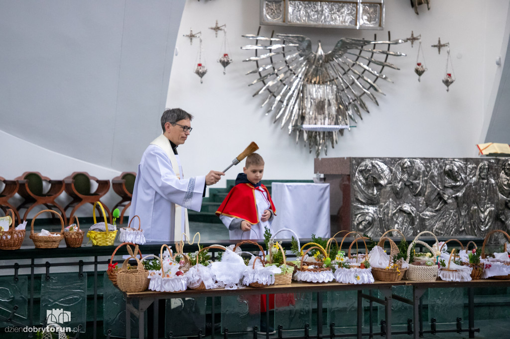 Święconka w Kościele Matki Bożej Królowej Polski